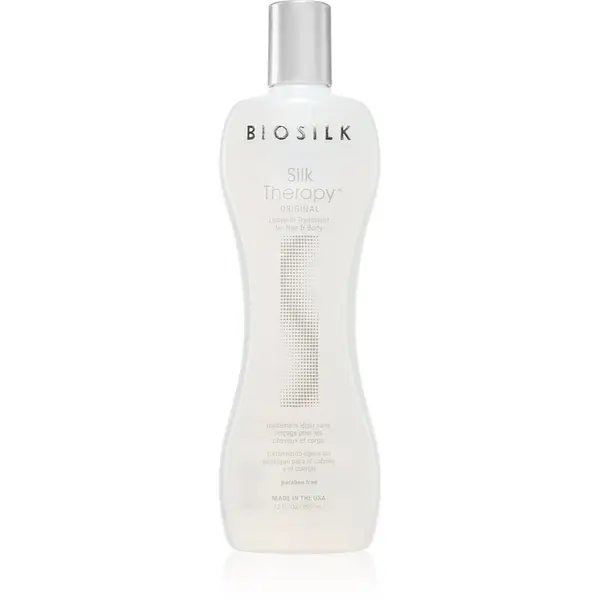 Biosilk Biosilk Silk Therapy Original svilena regeneracijska nega za vse tipe las 355 ml