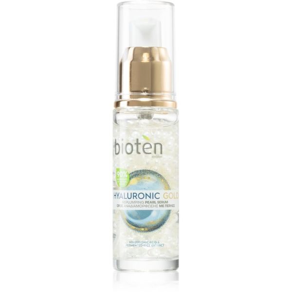 Bioten Bioten Hyaluronic Gold intenzivni vlažilni serum proti gubam za dan in noč 30 ml