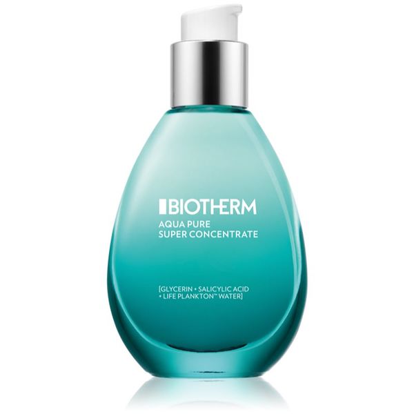 Biotherm Biotherm Aqua Pure Super Concentrate vlažilni fluid za mastno kožo 50 ml