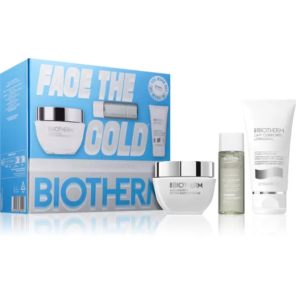 Biotherm Biotherm Aquasource Hydra Barrier Cream darilni set za ženske