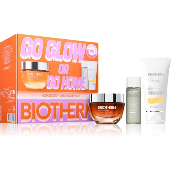 Biotherm Biotherm Aquasource Vitamin Glow Gel darilni set za ženske