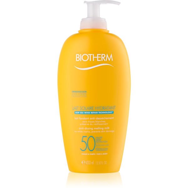 Biotherm Biotherm Lait Solaire Hydratant losjon za sončenje SPF 50+ 400 ml