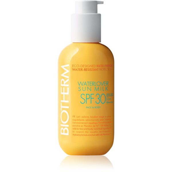 Biotherm Biotherm Waterlover Sun Milk vodoodporno mleko za sončenje SPF 30 200 ml