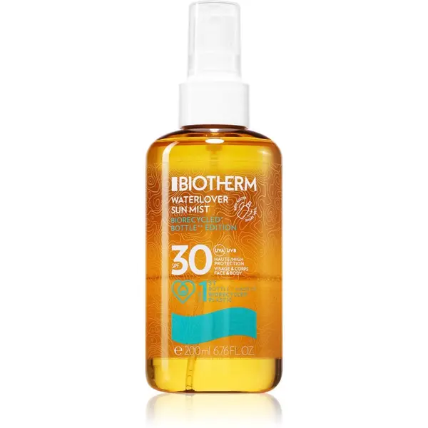 Biotherm Biotherm Waterlover Sun Mist Biorecycled Edition SPF 30 meglica za sončenje v pršilu SPF 30 200 ml