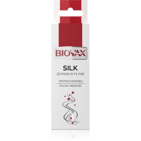 Biovax Biovax Silk regeneracijski serum za krepitev in sijaj las 15 ml