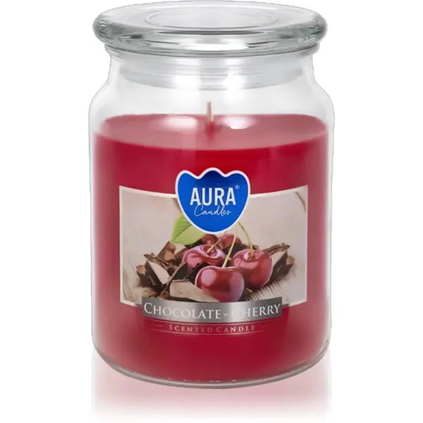 BISPOL BISPOL Premium Line Chocolate - Cherry dišeča sveča 500 ml