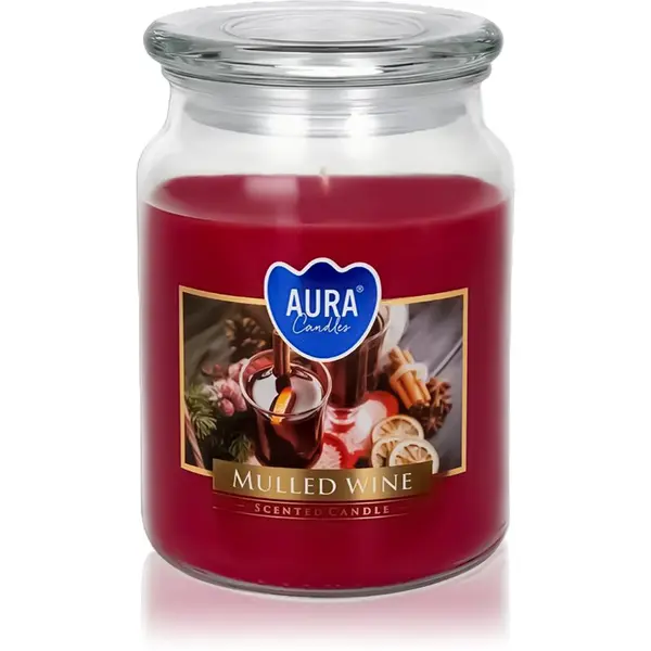 BISPOL BISPOL Premium Line Wine dišeča sveča 500 g