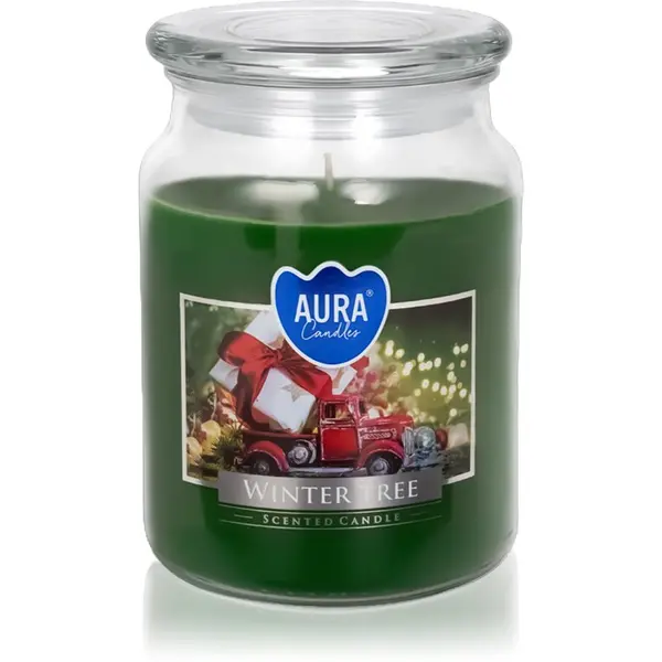 BISPOL BISPOL Premium Line Winter Tree dišeča sveča 500 g