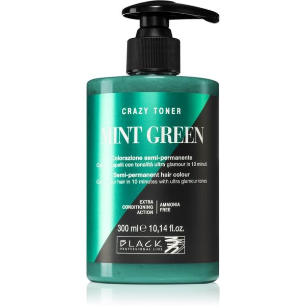 Black Professional Line Black Professional Line Crazy Toner barvni toner Mint Green 300 ml