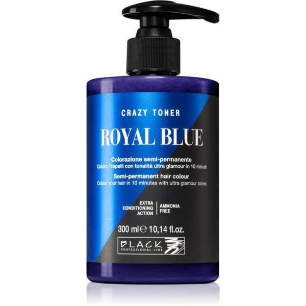 Black Professional Line Black Professional Line Crazy Toner barvni toner Royal Blue 300 ml