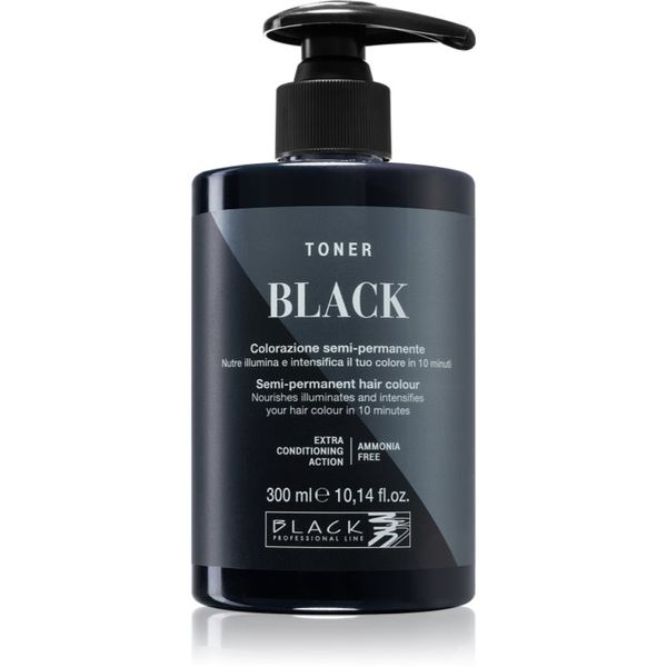 Black Professional Line Black Professional Line Toner toner za naravne odtenke Black 300 ml