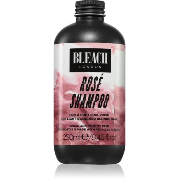 Bleach London Bleach London Rosé Road Rosé šampon za toniranje za blond lase 250 ml