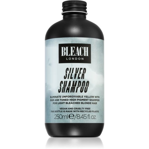 Bleach London Bleach London Silver šampon za posvetljene in blond lase odtenek Silver 250 ml