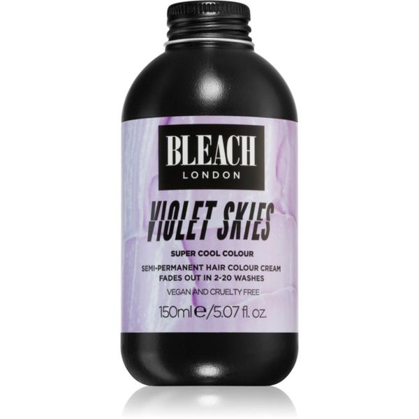 Bleach London Bleach London Super Cool semi permanentna barva za lase odtenek Violet Skies 150 ml