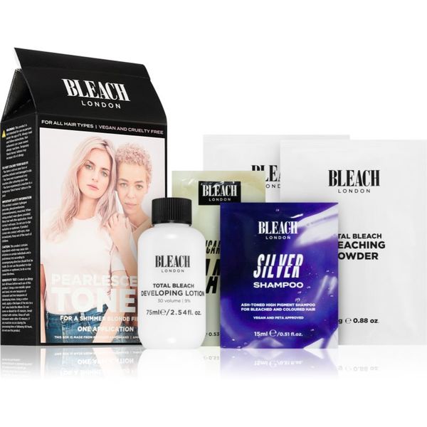 Bleach London Bleach London Toner Kit semi permanentna barva za lase za blond lase odtenek Pearlescent 1 kos