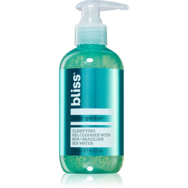 Bliss Bliss Clear Genius čistilni gel za obraz 190 ml