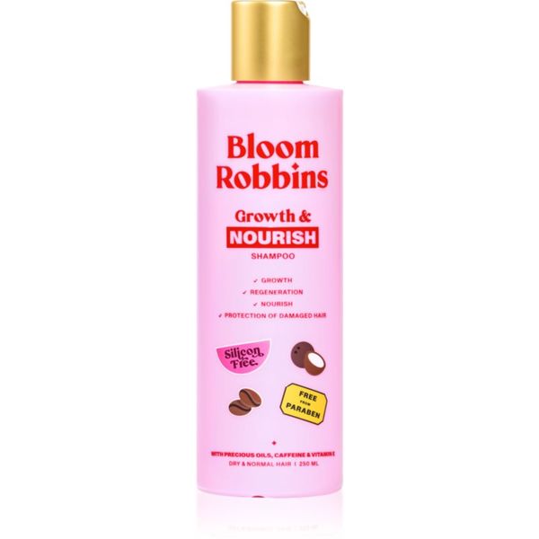 Bloom Robbins Bloom Robbins Growth & Nourish šampon za zdrave in lepe lase 250 ml