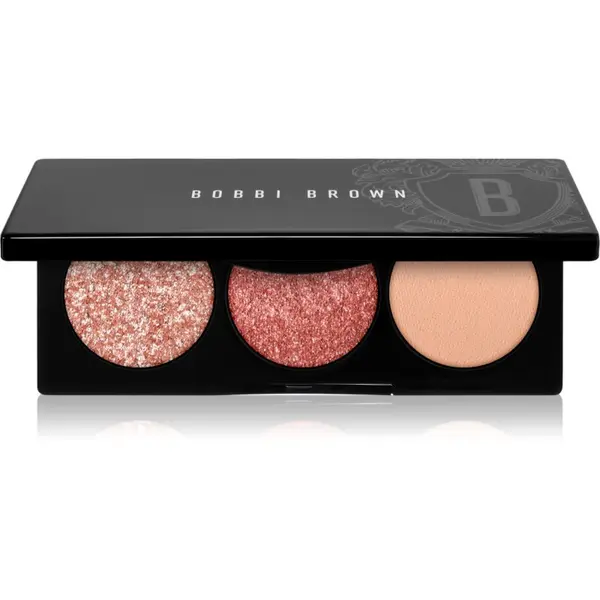 Bobbi Brown Bobbi Brown Essential Eye Shadow Trios paleta senčil za oči za popoln videz odtenek Soft Coral 4,4 g