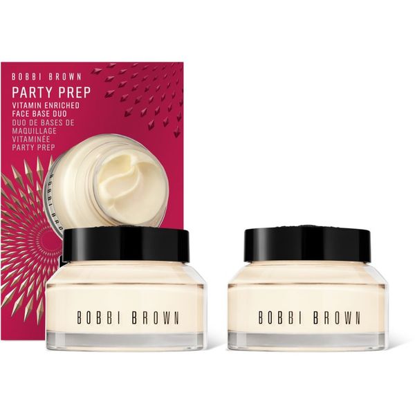 Bobbi Brown Bobbi Brown Holiday Party Prep Vitamin Enriched Face Base Duo darilni set (za popolno polt)