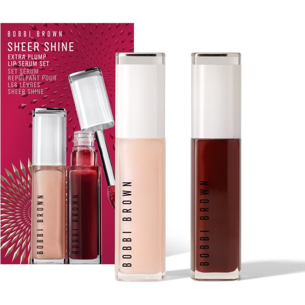 Bobbi Brown Bobbi Brown Holiday Sheer Shine Extra Plump Lip Serum Set set vlažilnih sijajev za ustnice