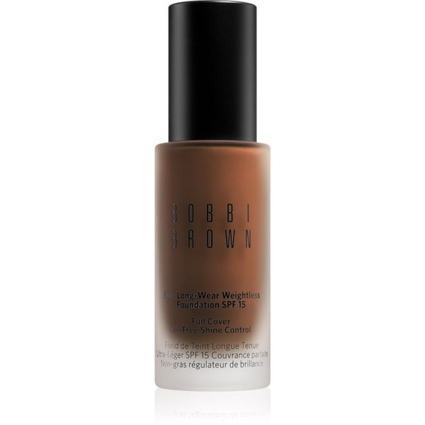 Bobbi Brown Bobbi Brown Skin Long-Wear Weightless Foundation dolgoobstojen tekoči puder SPF 15 odtenek Neutral Walnut N-090 30 ml