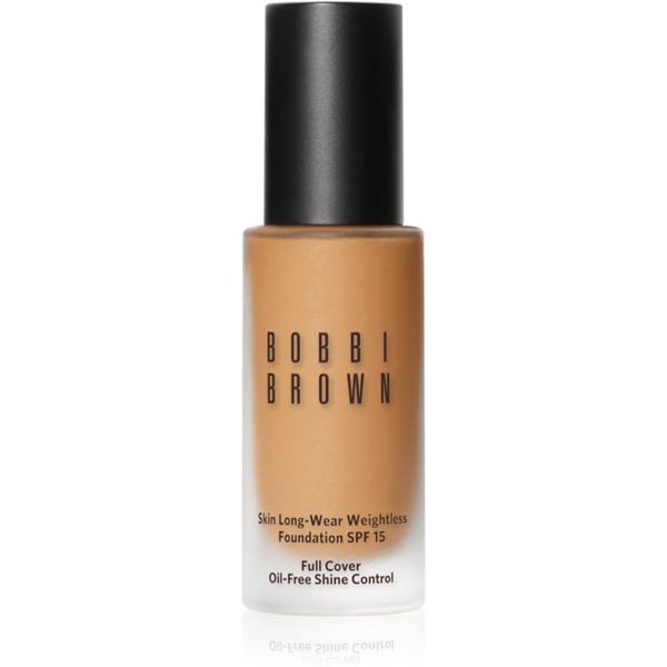 Bobbi Brown Bobbi Brown Skin Long-Wear Weightless Foundation dolgoobstojen tekoči puder SPF 15 odtenek Warm Beige (W-046) 30 ml