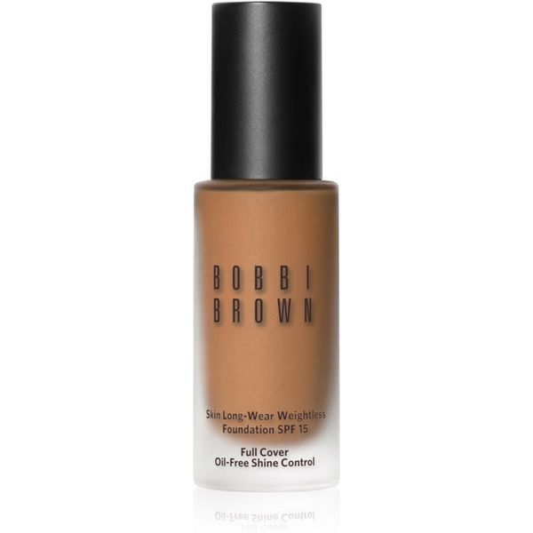 Bobbi Brown Bobbi Brown Skin Long-Wear Weightless Foundation dolgoobstojen tekoči puder SPF 15 odtenek Warm Golden (W-076) 30 ml