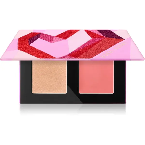 Bobbi Brown Bobbi Brown Threads of Love Cream Glow Highlighter + Pot Rouge paleta osvetljevalcev in rdečil odtenek Peach Duo 4 g
