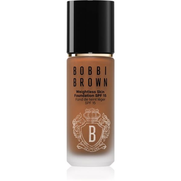 Bobbi Brown Bobbi Brown Weightless Skin Foundation SPF 15 dolgoobstojen tekoči puder z vlažilnim učinkom odtenek Chestnut 30 ml