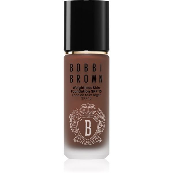 Bobbi Brown Bobbi Brown Weightless Skin Foundation SPF 15 dolgoobstojen tekoči puder z vlažilnim učinkom odtenek Cool Espresso 30 ml