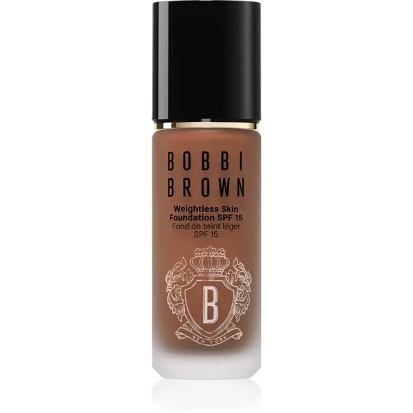 Bobbi Brown Bobbi Brown Weightless Skin Foundation SPF 15 dolgoobstojen tekoči puder z vlažilnim učinkom odtenek Cool Walnut 30 ml