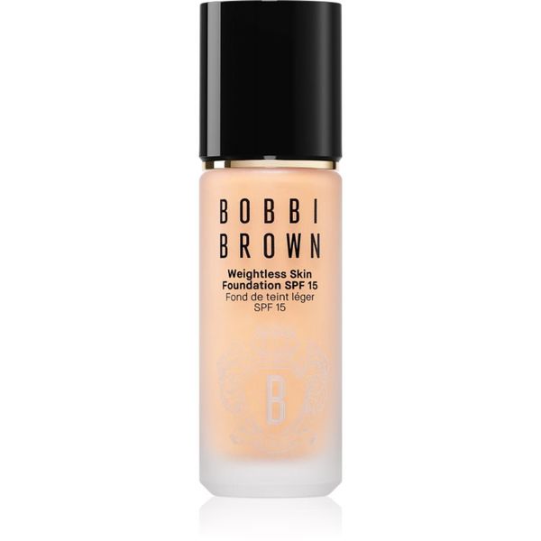 Bobbi Brown Bobbi Brown Weightless Skin Foundation SPF 15 dolgoobstojen tekoči puder z vlažilnim učinkom odtenek Golden Beige 30 ml