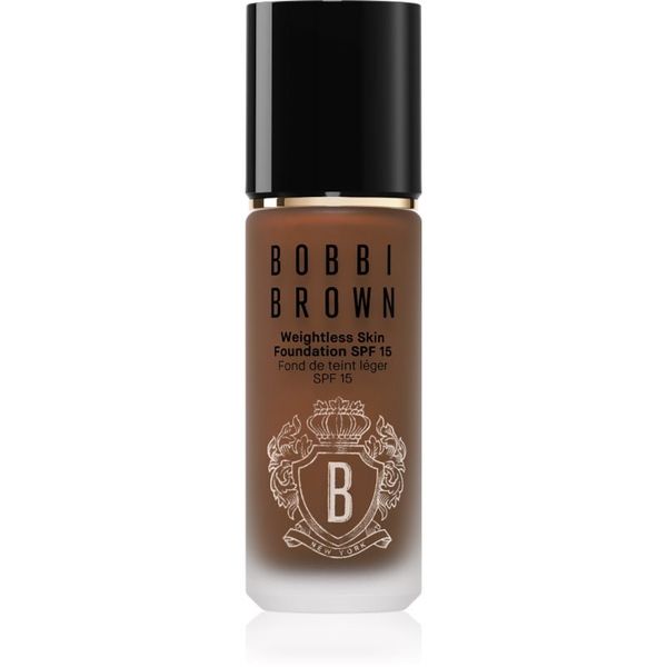 Bobbi Brown Bobbi Brown Weightless Skin Foundation SPF 15 dolgoobstojen tekoči puder z vlažilnim učinkom odtenek Neutral Chestnut 30 ml