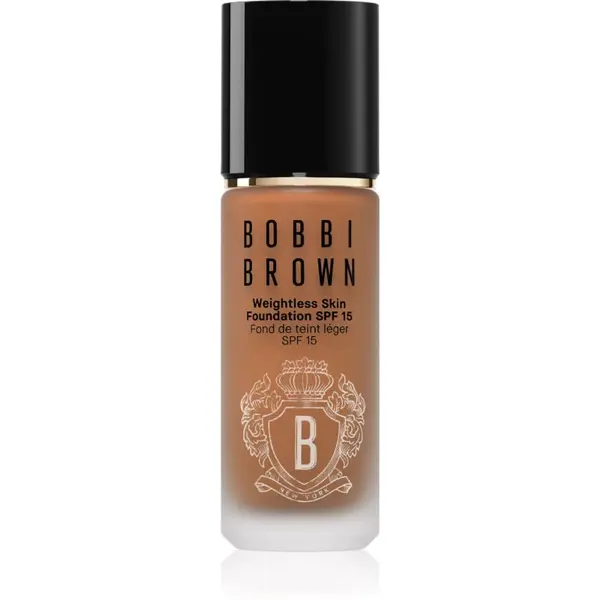 Bobbi Brown Bobbi Brown Weightless Skin Foundation SPF 15 dolgoobstojen tekoči puder z vlažilnim učinkom odtenek Neutral Walnut 30 ml
