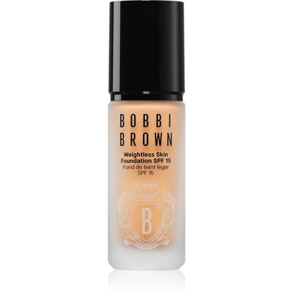 Bobbi Brown Bobbi Brown Weightless Skin Foundation SPF 15 Mini dolgoobstojni matirajoči tekoči puder z vlažilnim učinkom odtenek Honey 13 ml