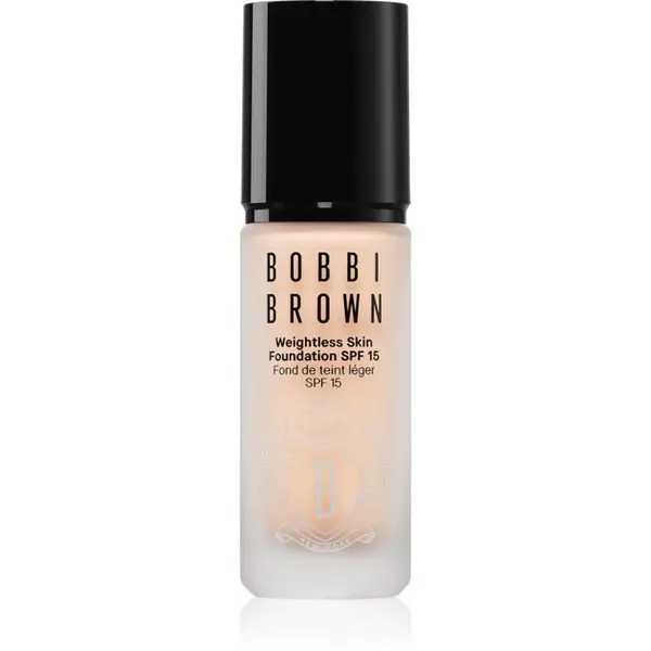 Bobbi Brown Bobbi Brown Weightless Skin Foundation SPF 15 Mini dolgoobstojni matirajoči tekoči puder z vlažilnim učinkom odtenek Sand 13 ml