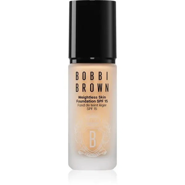 Bobbi Brown Bobbi Brown Weightless Skin Foundation SPF 15 Mini dolgoobstojni matirajoči tekoči puder z vlažilnim učinkom odtenek Warm Natural 13 ml