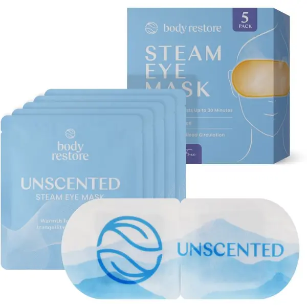 Body Restore Body Restore Steam Eye Mask Unscented maska za predel okoli oči brez dodanih dišav 5 kos