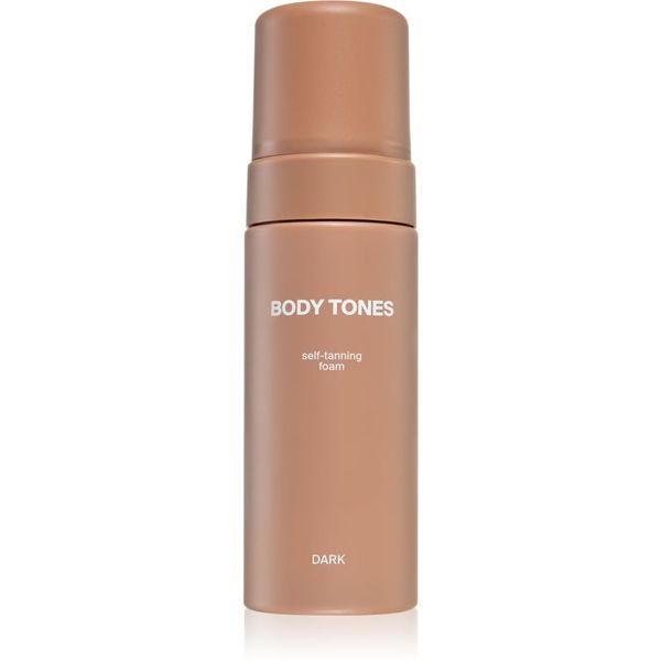 Body Tones Body Tones Self-Tanning Foam Dark samoporjavitvena pena za telo 155 ml