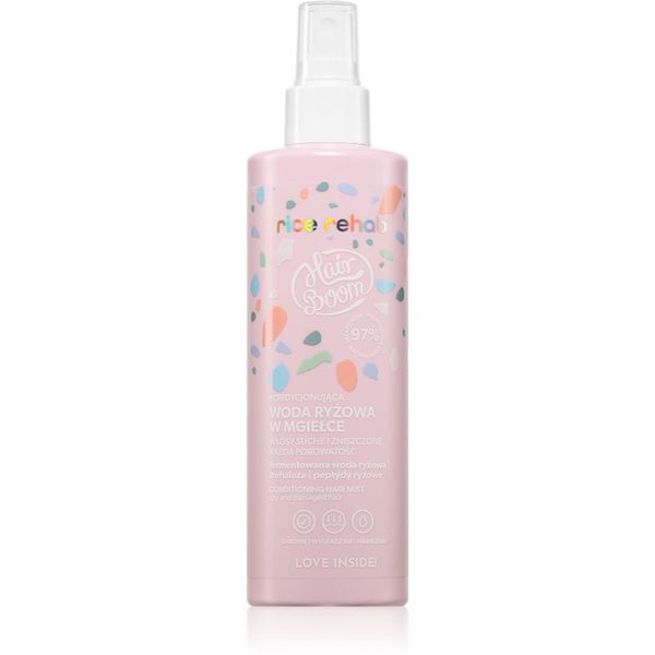 BodyBoom BodyBoom HairBoom Rice Rehab Hair Mist nega brez spiranja za sijaj in mehkobo las 200 ml