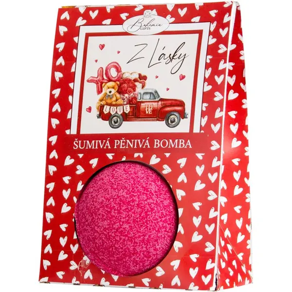 Bohemia Gifts & Cosmetics Bohemia Gifts & Cosmetics Bath Bombs With Love kroglica za kopel 110 g