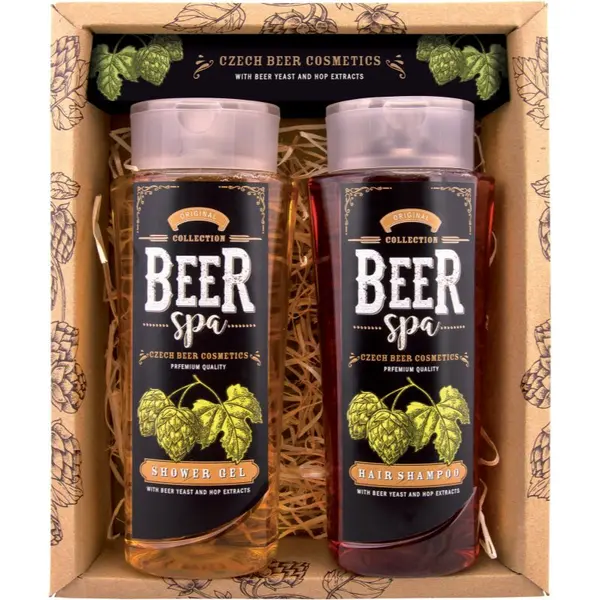 Bohemia Gifts & Cosmetics Bohemia Gifts & Cosmetics Beer Spa darilni set za tuš za moške