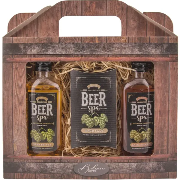 Bohemia Gifts & Cosmetics Bohemia Gifts & Cosmetics Beer Spa darilni set za v kad za moške