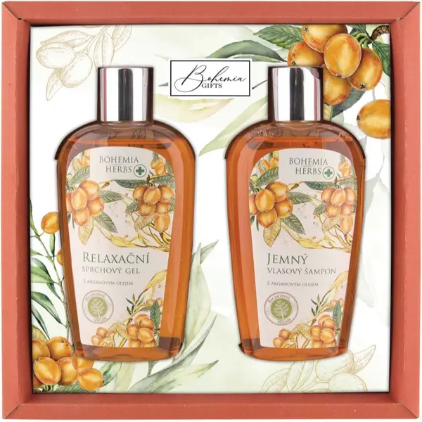 Bohemia Gifts & Cosmetics Bohemia Gifts & Cosmetics Bohemia Herbs Argan Oil darilni set