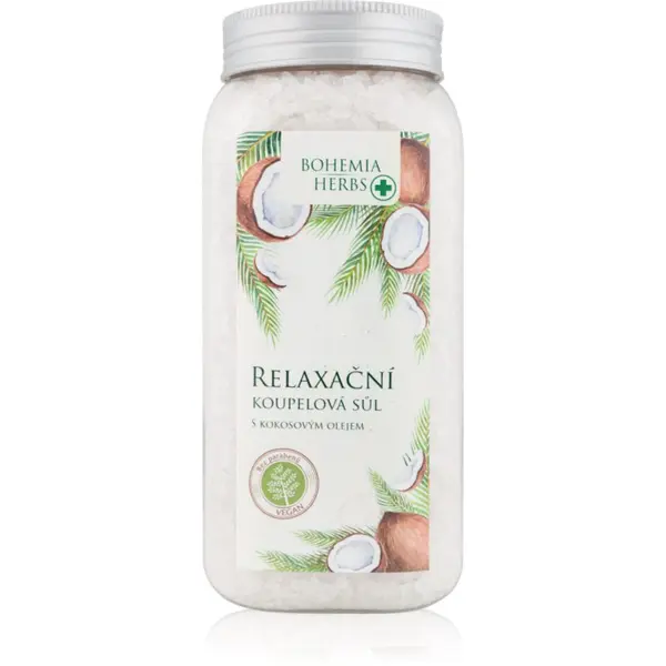 Bohemia Gifts & Cosmetics Bohemia Gifts & Cosmetics Bohemia Herbs Coconut Oil sol za kopel 900 g