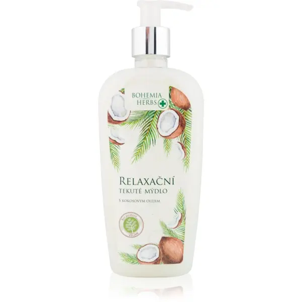 Bohemia Gifts & Cosmetics Bohemia Gifts & Cosmetics Bohemia Herbs Coconut Oil tekoče milo 300 ml