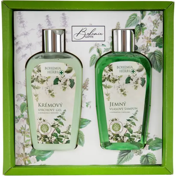 Bohemia Gifts & Cosmetics Bohemia Gifts & Cosmetics Bohemia Herbs Lemon Balm darilni set z meliso
