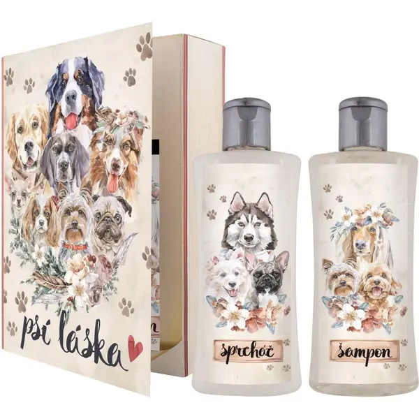 Bohemia Gifts & Cosmetics Bohemia Gifts & Cosmetics Book Dog's Love darilni set