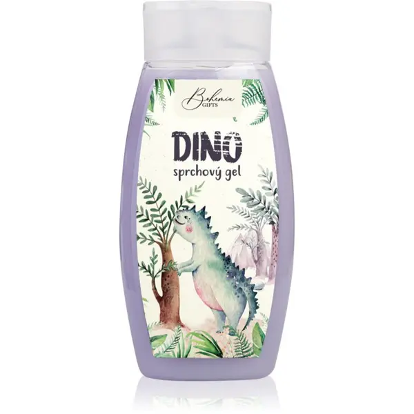 Bohemia Gifts & Cosmetics Bohemia Gifts & Cosmetics Dino Blueberry gel za prhanje za otroke 250 ml