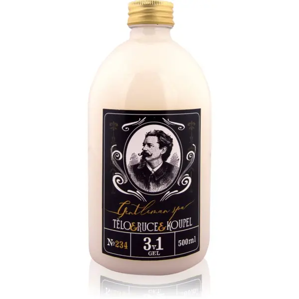 Bohemia Gifts & Cosmetics Bohemia Gifts & Cosmetics Gentleman Spa gel za umivanje 3v1 500 ml